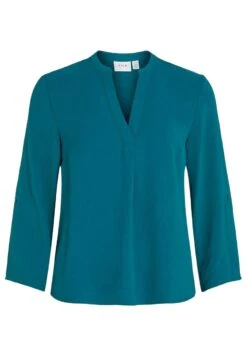 Vila Mit 3/4 Armeln V Ausschnitt - Blouse - Shaded Spruce