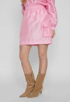 Vila Glänzender - A-Lijn Rok - Begonia Pink