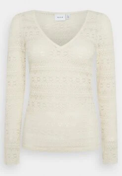 Vila Vichikka V-Neck - Longsleeve - Birch -Dames 9733597301da485e930d9043e0c69d3e