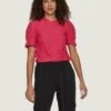 Vila Vikawa S/S Flounce - Blouse - Fuxia -Dames 9744d12abfaa4caa90e2dd7bafd68250