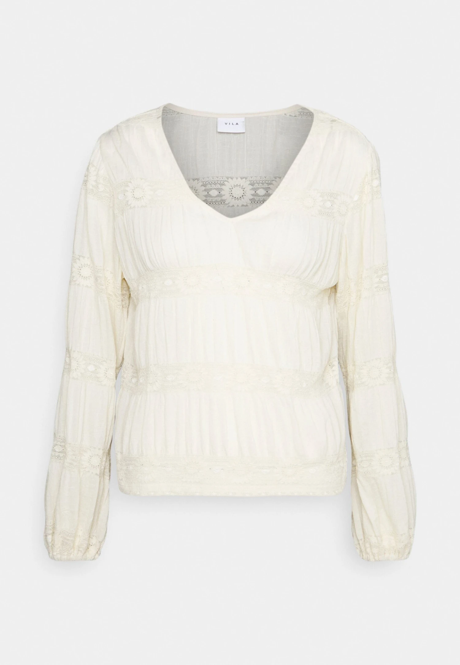 Vilea V Neck - Blouse - Birch 7 Vilea V Neck - Blouse - Birch - Afbeelding 5