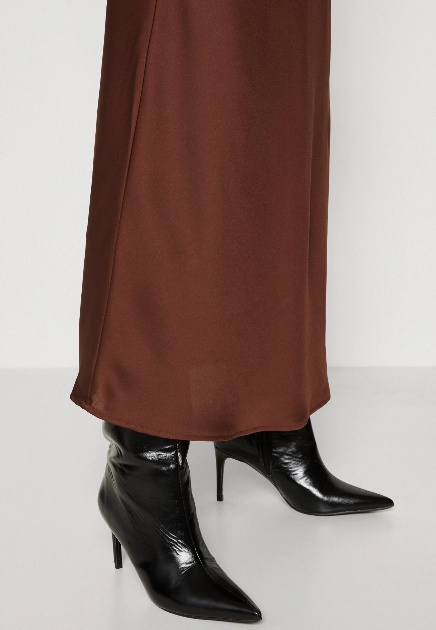 Vila Viellette Long Skirt - Maxirok - Shaved Chocolate 8 Vila Viellette Long Skirt - Maxirok - Shaved Chocolate - Afbeelding 6