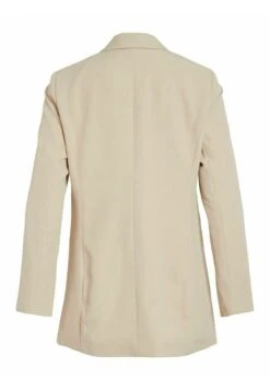 Vila Langer - Halflange Jas - Cement -Dames 9d1d70e696cb48649e68ba7941edd1a6