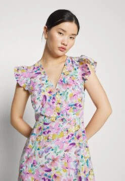 V-Neck Frill - Jurk - Snow Whiteaop -Dames a028b49a9db34141a112f2fe008444c6