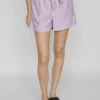 Vila High Waist - Shorts - Pastel Lilac -Dames a10c22254e8a475d89ec5c0e5599807e
