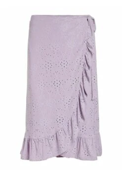Vila High Waist Wickel - A-Lijn Rok - Pastel Lilac -Dames a21213c0e7dd4da092142907bf993f9f