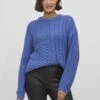 Vila Vikana L/S Bf - Trui - Federal Blue -Dames a39f01a5f9564b2f91b7bb7c760d8b85