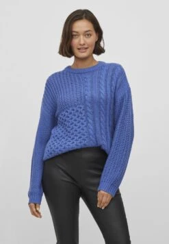 Vila Vikana L/S Bf - Trui - Federal Blue