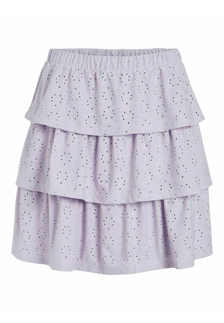 Vila Minirok - Pastel Lilac 7 Vila Minirok - Pastel Lilac - Afbeelding 5