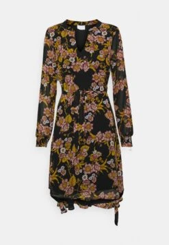 Vila Viadeline Dress - Jurk - Black/Birch 12 Vila Viadeline Dress - Jurk - Black/Birch -Dames a66db6e798b94de69a19b5fd0ee2e62f
