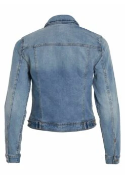 Vila Geknöpfte - Spijkerjas - Light Blue Denim -Dames a721bf298cd347fe893448e50ac8a251