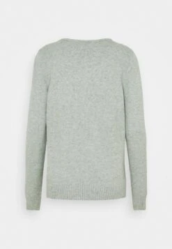 Vila Viril V-Neck L/S-Noos - Trui - Green Milieu Melange -Dames a87996185a1c406c8b41082a8c52891d