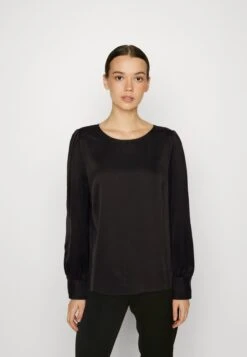 Vila Viellette O Neck - Longsleeve - Black