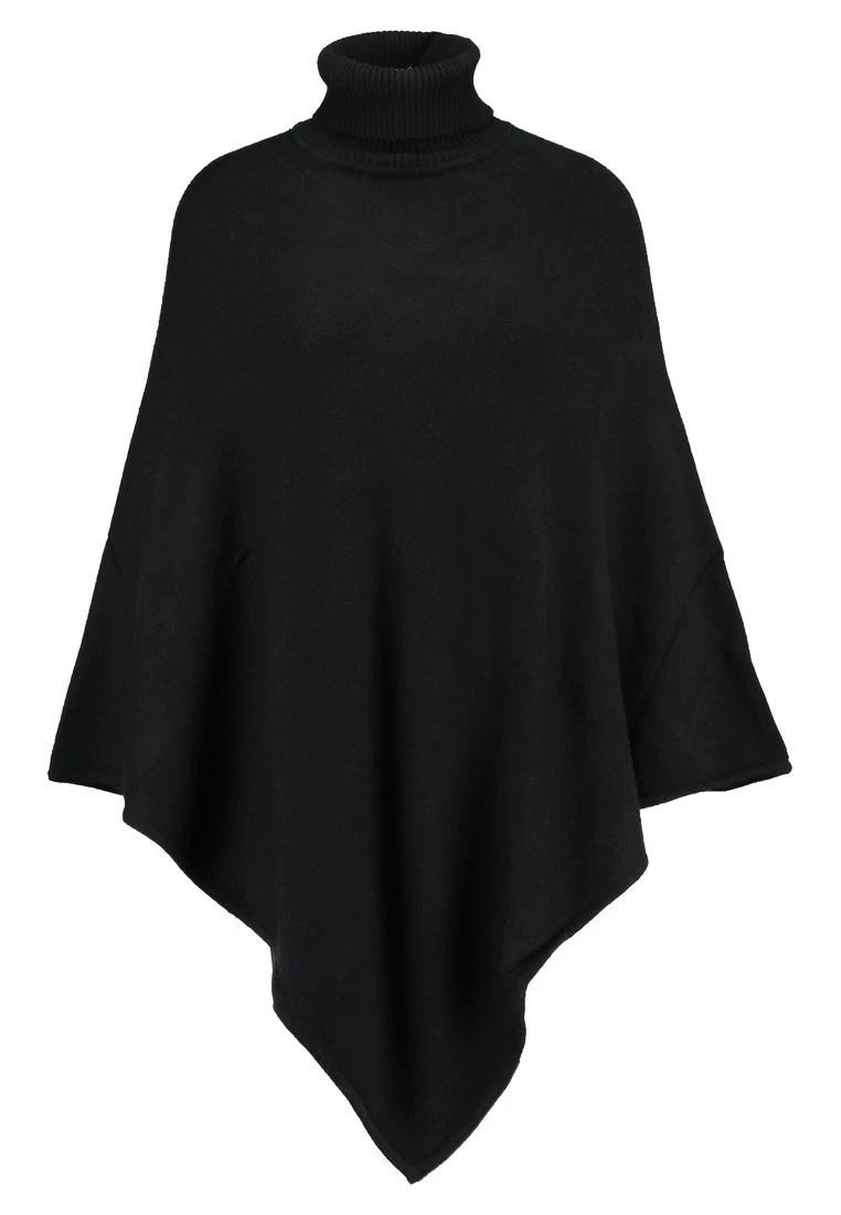 Vila Poncho - Black 6 Vila Poncho - Black - Afbeelding 4