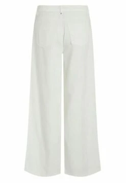 Vila Wide Fit High-Rise - Flared Jeans - Cloud Dancer -Dames a95d45e817a140cf88719fea2433afb2