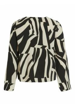 Vila Mit V Ausschnitt Langärmeliges - Blouse - Black -Dames a9a157c8f20142cb96d00c9923c525d3