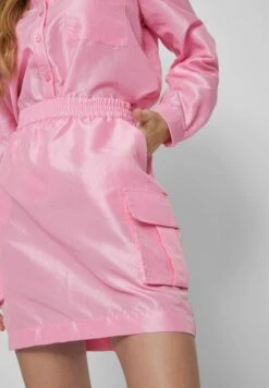 Vila Glänzender - A-Lijn Rok - Begonia Pink -Dames aa54c3cafe344ff4b2c03bfcc579e31b