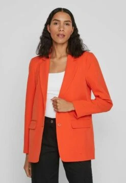 Vila Vikamma Noos - Halflange Jas - Tigerlily