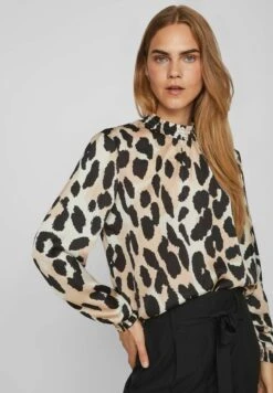 Vila Langarm Gesmoktes - Blouse - Black -Dames aac57cda1b904a5db31f5e8ea636a4c1