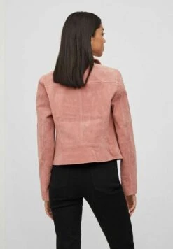 Vila Leren Jas - Old Rose -Dames b122fa0d861f425c94dda3022c4f598c