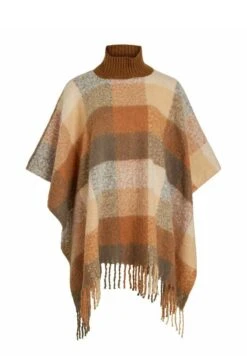 Vila Karo - Poncho - Toasted Coconut -Dames b17797f9a60949e1b9163c6ca70282fd