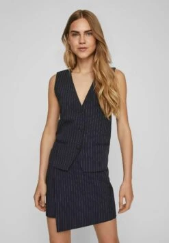 Vila Nadelstreifen - Bodywarmer - Navy Blazer