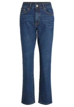 Vila Straight Leg Jeans - Dark Blue Denim 12 Vila Straight Leg Jeans - Dark Blue Denim -Dames b2edf6295a434a05a7beac93e8abc904