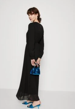 Vila Vifrederikke O Neck Maxi Belt Dress - Galajurk - Black -Dames b3138070a49c4e5397a191205307e653