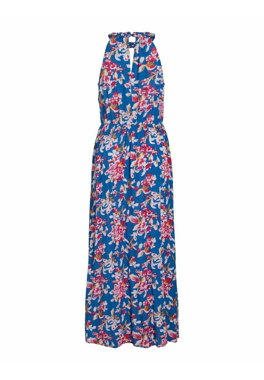 Vila Vimesa Braided - Maxi-Jurk - Brilliant Blue 6 Vila Vimesa Braided - Maxi-Jurk - Brilliant Blue - Afbeelding 4