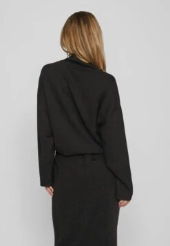 Vila Mit Langen Ärmeln High Neck - Sweater - Black -Dames b3e1b7280f824018be0bc1eb0b2e791b