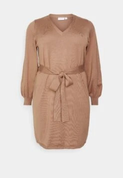 Vitracy Dress - Gebreide Jurk - Brown -Dames b537210039c14259ab6a88106063f482