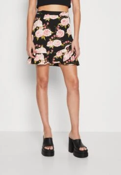 Vila Vitanja Wrap Skirt - Wikkelrok - Black