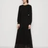 Vila Vifrederikke O Neck Maxi Belt Dress - Galajurk - Black 2 Vila Vifrederikke O Neck Maxi Belt Dress - Galajurk - Black -Dames b6a379b776a342d6b27fc06494be86e7