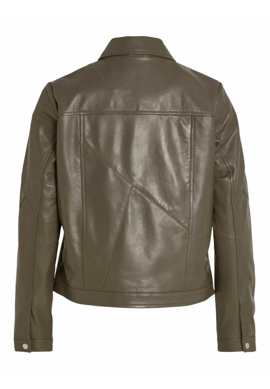 Geknöpfte - Leren Jas - Walnut 9 Geknöpfte - Leren Jas - Walnut - Afbeelding 7