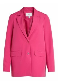 Vila Vikamma Noos - Halflange Jas - Pink Yarrow