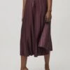 Vila Vinitban Skirt - A-Lijn Rok - Winetasting -Dames b9cf2e234239479aab7eae99c16ce931