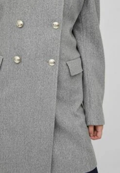 Vila Mantel - Light Grey Melange -Dames b9d425c7d5bc4b4cb5062dc6eb8b55bd