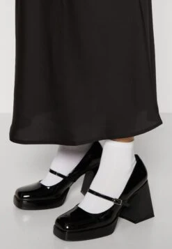 Vila Viellette Long Skirt - Maxirok - Black -Dames bae4bdaec5a74b90b51cf3bac0aa81d0