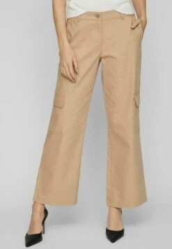 Vila Mid Rise - Cargobroek - Beige/Mottled Beige