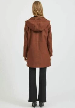 Vila Halflange Jas - Chocolate Fondant -Dames bb8b585fa02d4b35a50a8995ef1a9ab5