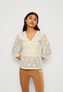 Vila Viully V Neck - Blouse - Birch