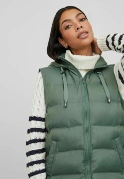 Vila Vitrish New Noos - Bodywarmer - Duck Green -Dames be44fd114c244b66944f4edbe97123a2