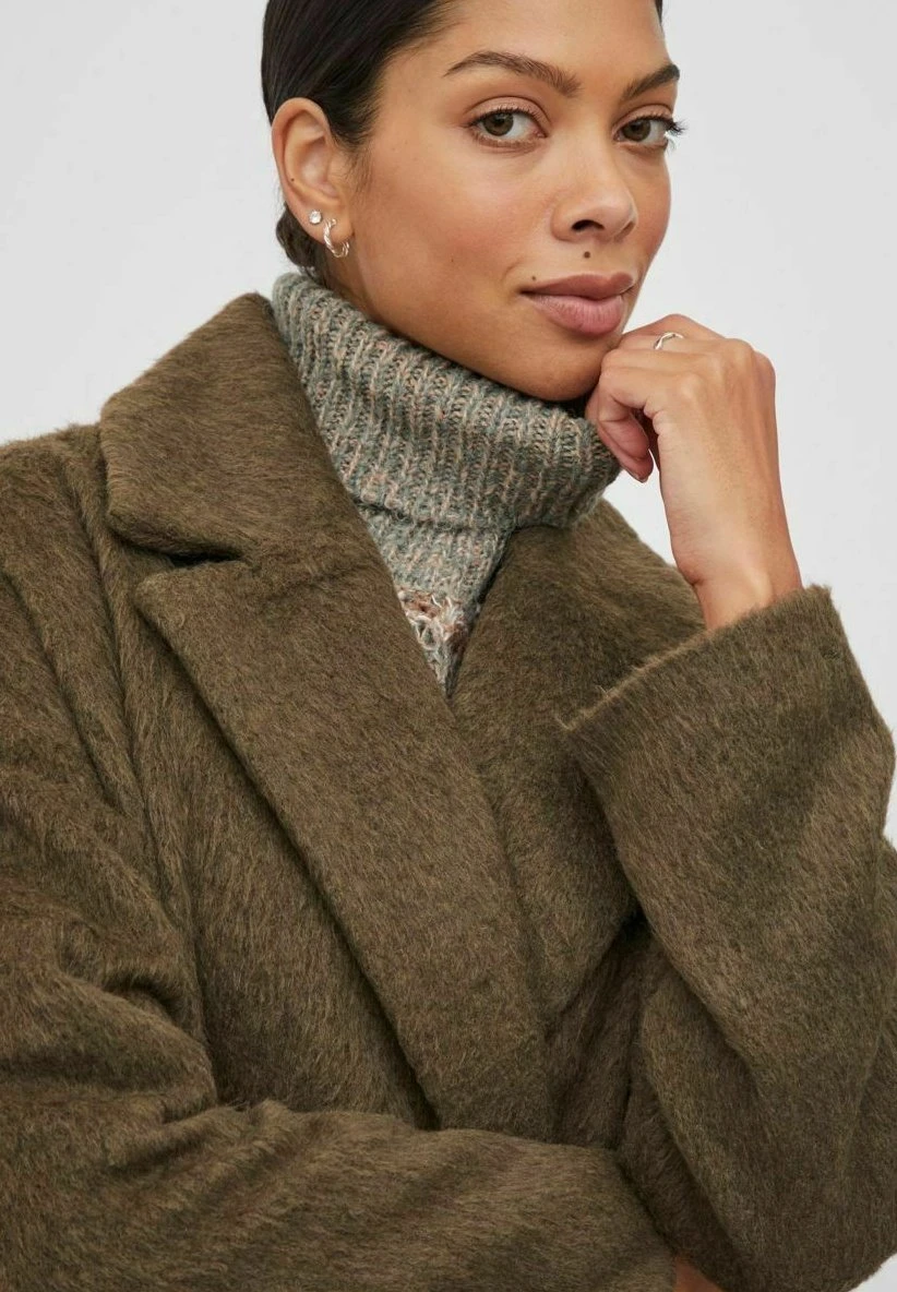 Vila Mantel Langer - Mantel - Crocodile 7 Vila Mantel Langer - Mantel - Crocodile - Afbeelding 5