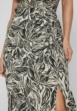 Vila Midi High Waist - A-Lijn Rok - Birch -Dames bf6830188ef14ea496dee79126449e3a