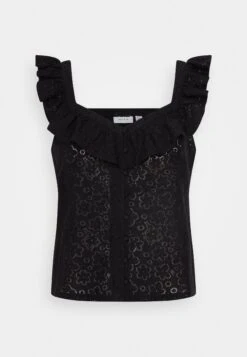 Vila Vidella - Top - Black -Dames c076428afe9640208584ee23b811ba93