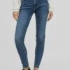 Vila Jeans Skinny Fit - Medium Blue Denim -Dames c08cef1065024064ae9ffb971a365236