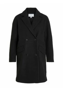 Vila Halflange Jas - Black -Dames c10d30d46eb947b7af0e8df1d1c40b2a