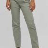Vila Mid Waist - Straight Leg Jeans - Laurel Wreath