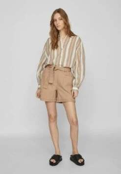Vila Gestreifte- Overhemdblouse - Savannah Tan 9 Vila Gestreifte- Overhemdblouse - Savannah Tan -Dames c2ac753fa63d4156879c2a86dd76d07d
