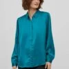 Vila Viellette L S Su - Noos - Blouse - Shaded Spruce -Dames c303313716964c9cb248293b354356c5